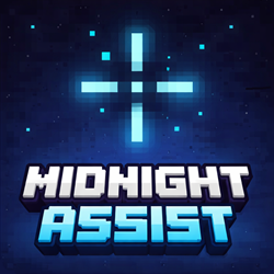 Midnight Assist — помощь в наведении на мобов для Minecraft 1.21.11 Fabric на русском