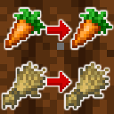 Smarter Farmers — жители-фермеры и пересадка урожая Minecraft 1.20.1 Forge