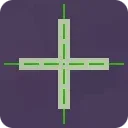 Centered Crosshair