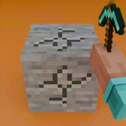 Mining & Placing Animations